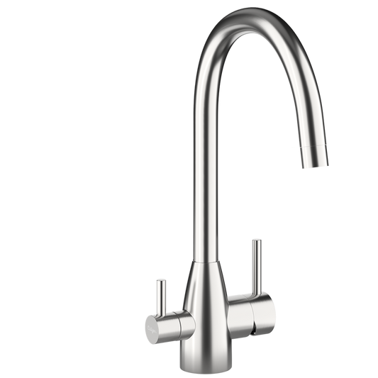 Culligan RX3 rubinetto miscelatore a 3 vie in acciaio inox canna ombrello
