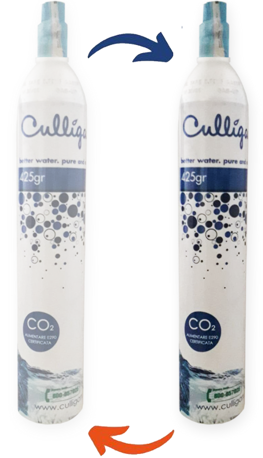 Culligan Servizio di Ricarica Bombola CO2 - 425 gr - Filetto ACME