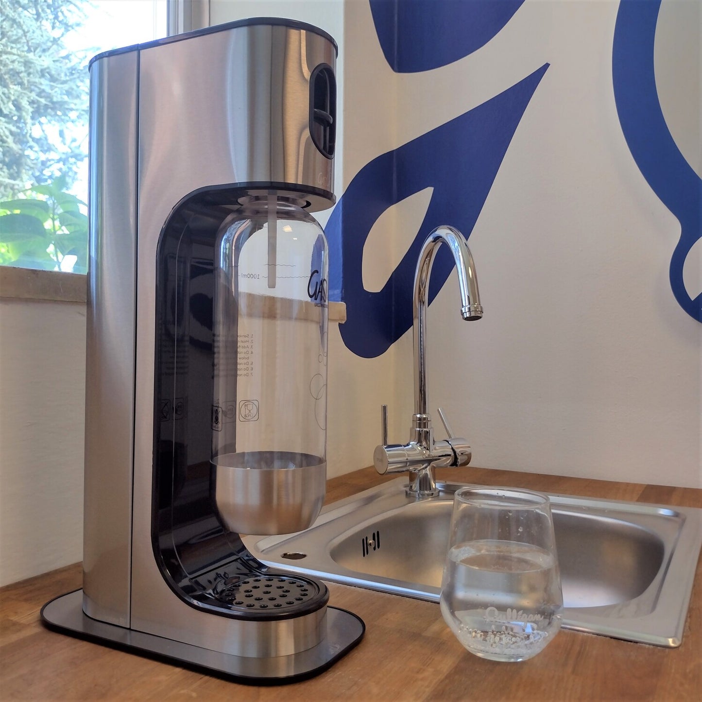 2 bottiglie da 1 litro per Gasatore Iron