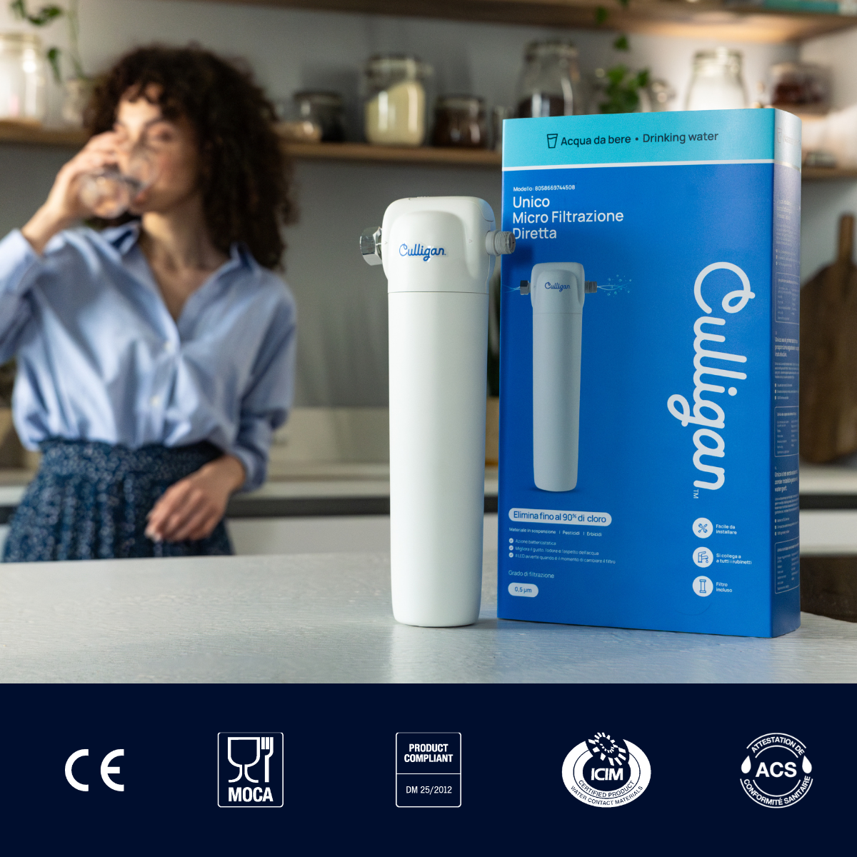 Culligan Unico Sistema filtrante Sottolavello Culligan Italiana — free download