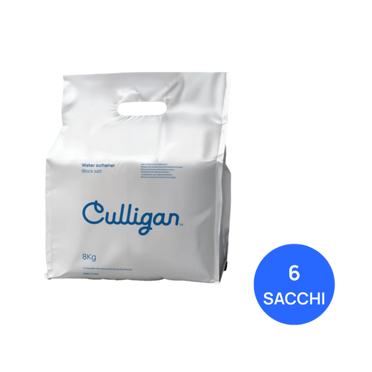 Sale in blocchi 8 kg - 6 sacchi