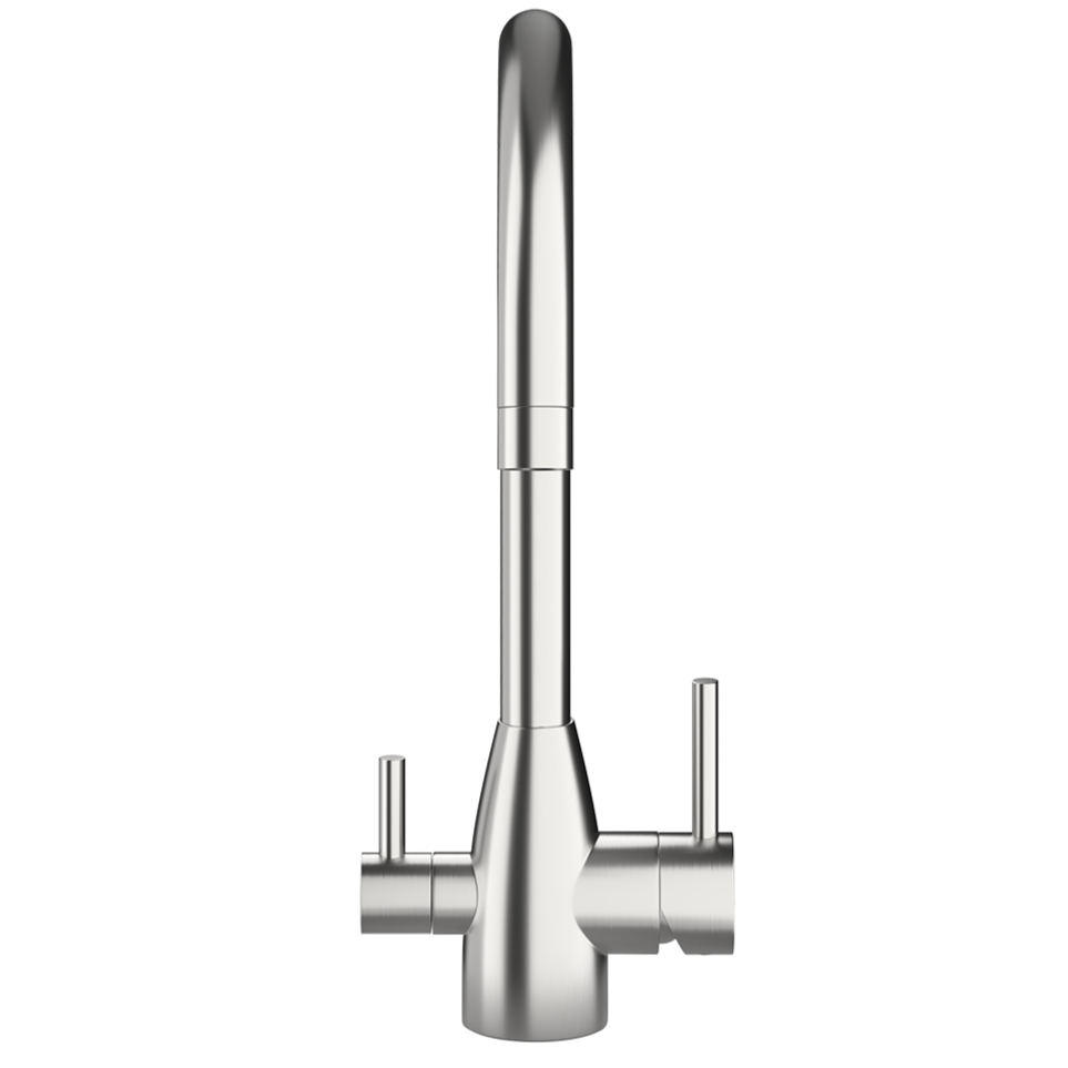Culligan RX3 rubinetto miscelatore a 3 vie in acciaio inox canna ombrello