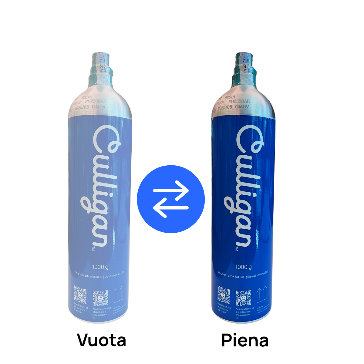 Culligan Servizio di Ricarica Bombola CO² - 1KG