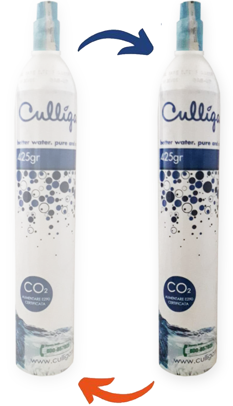 Servizio di Ricarica Bombola CO2 - 425 gr - Filetto ACME